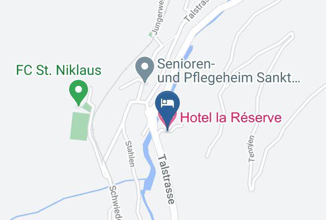 Visp - Hotel La Reserve Maps