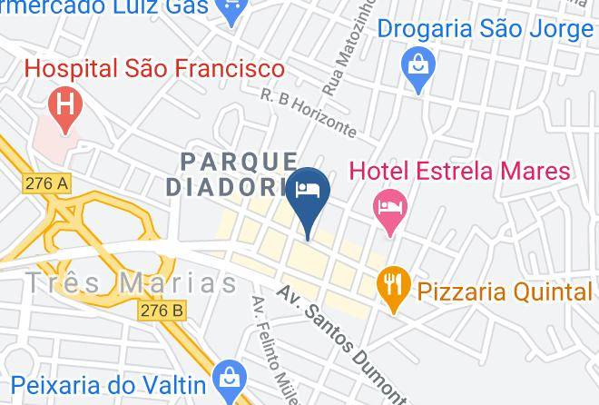 Tres Marias - Hotel La Rhema Maps