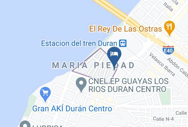 Duran - Hotel La Ria Duran Maps