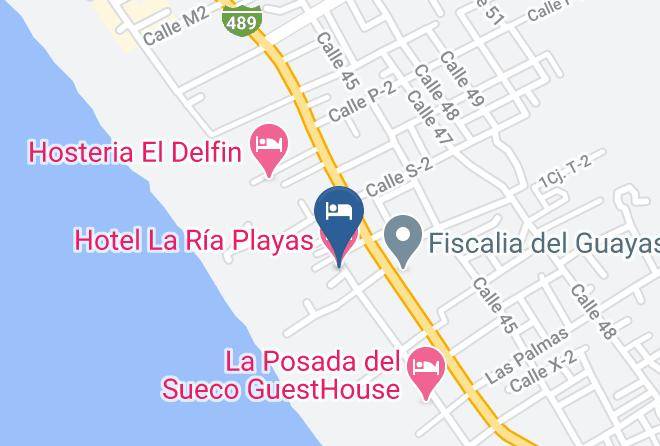 Playas - Hotel La Ria Playas Maps