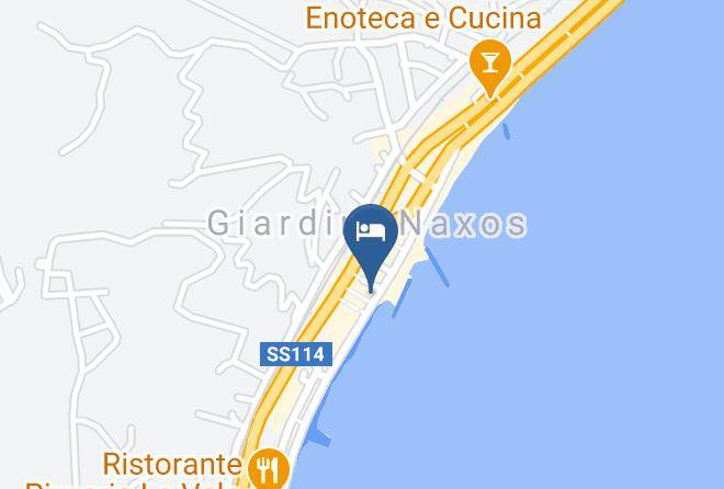 Messina - Hotel La Riva Maps