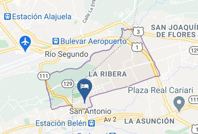 Belen - Hotel La Riviera Maps