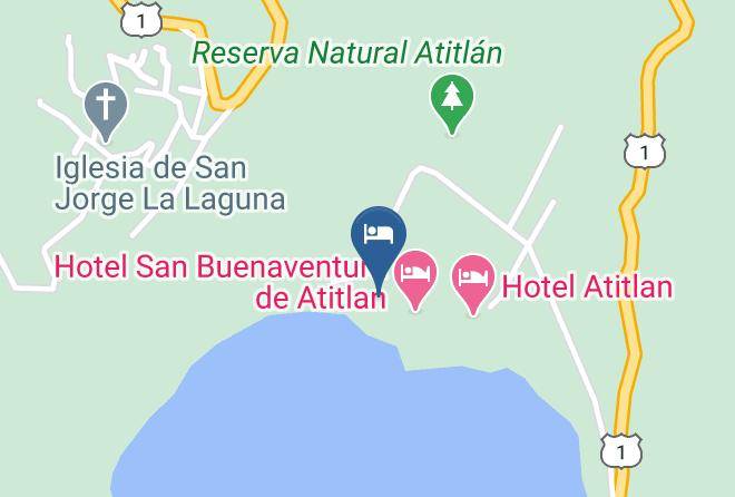 Solola - Hotel La Riviera De Atitlan Maps