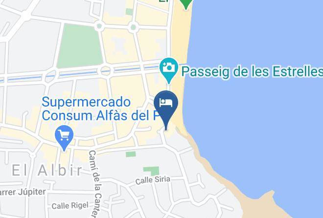 Alicante - Hotel La Riviera Maps