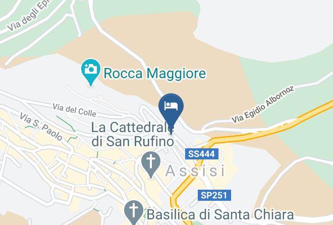 Hotel La Rocca Map