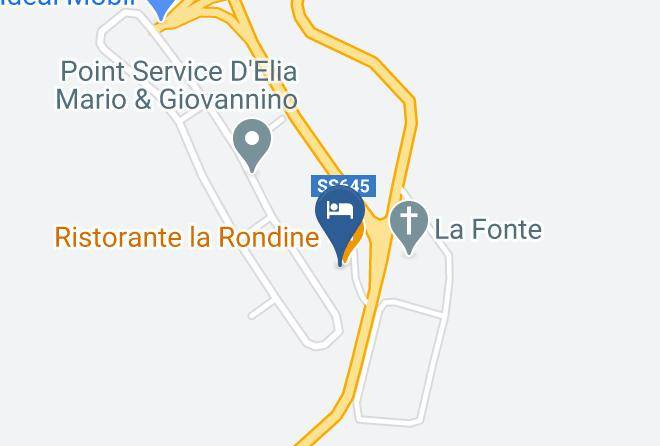 Campobasso - Hotel La Rondine Maps