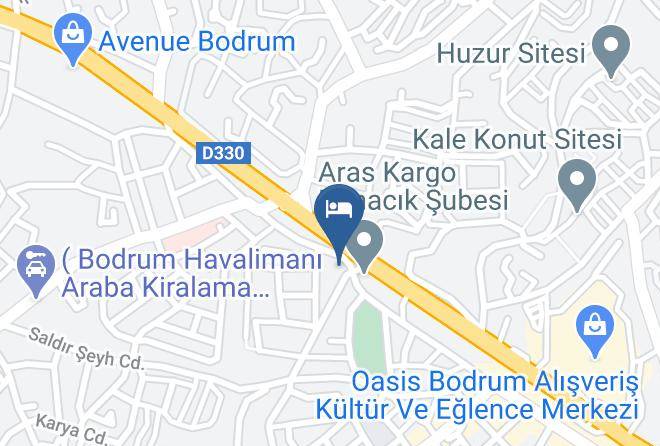 Bodrum - Hotel La Rosa Maps