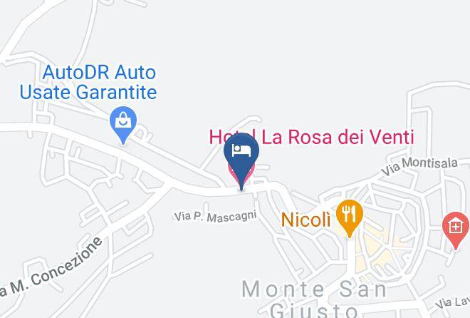Macerata - Hotel La Rosa Dei Venti Maps