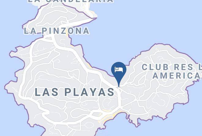Acapulco De Juarez - Hotel La Rosita Maps
