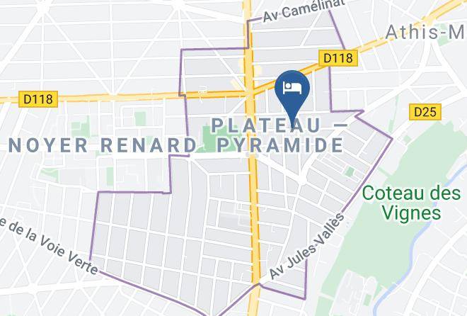 Essonne - Hotel La Rotonde Athis Mons Maps