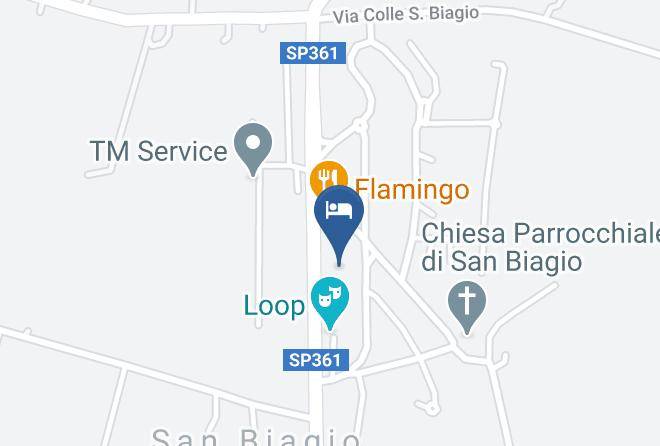 Ancona - Hotel La Ruota Dei Pavoni Maps