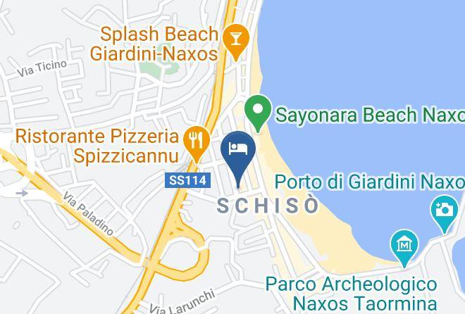 Messina - Hotel La Rusticana Di Gullotta Antonina Maps
