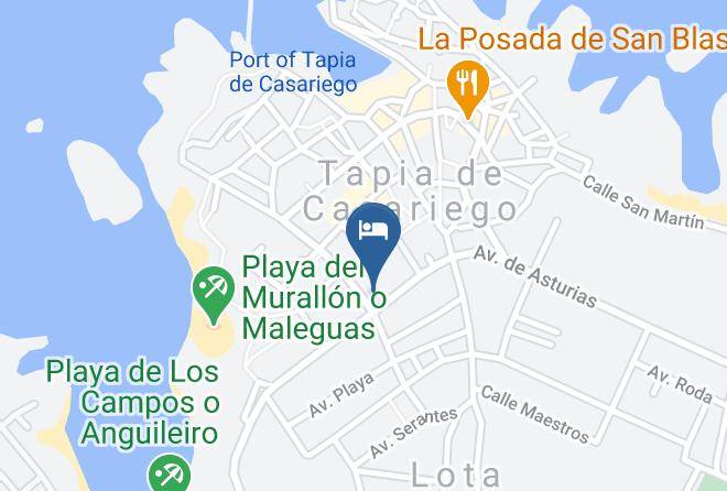 Asturias - Hotel La Ruta Maps