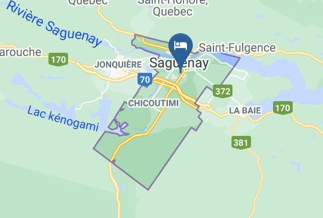 Le Saguenay Et Son Fjord - La Sagueneenne Hotel Et Centre De Congres Maps