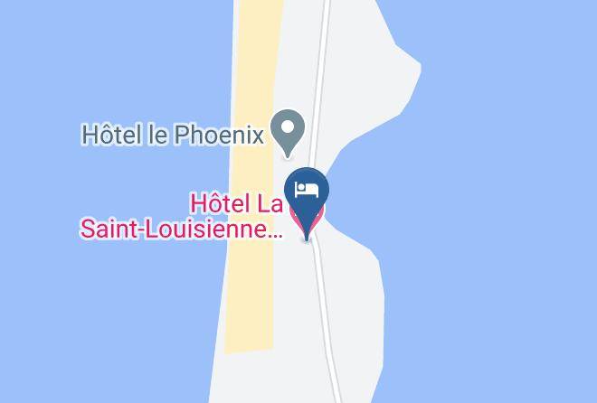 Rao - Hotel La Saint Louisienne Langue De Barbarie Maps