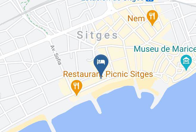 Barcelona - Hotel La Santa Maria Maps