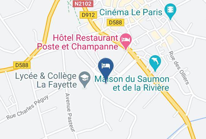 Haute Loire - Hotel La Sapiniere Maps