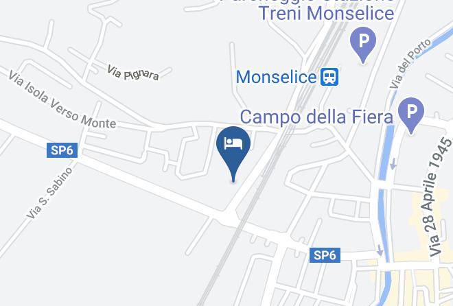 Padua - Hotel La Selce Maps