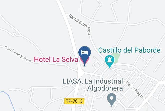 Tarragona - Hotel La Selva Maps