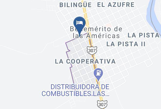 Benemerito De Las Americas - Hotel La Selva Maps