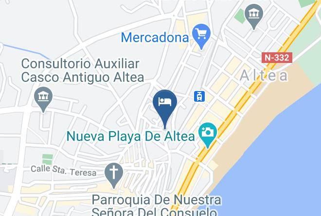 Alicante - Hotel La Serena Altea Maps