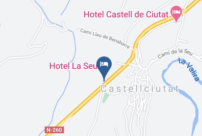 Lleida - Hotel La Seu Maps