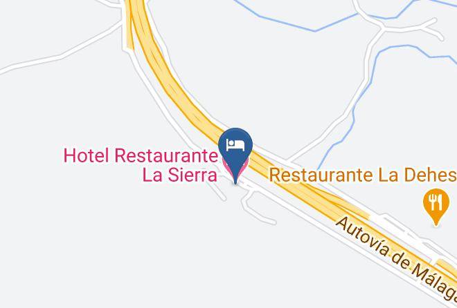 Malaga - Hotel Restaurante La Sierra Maps