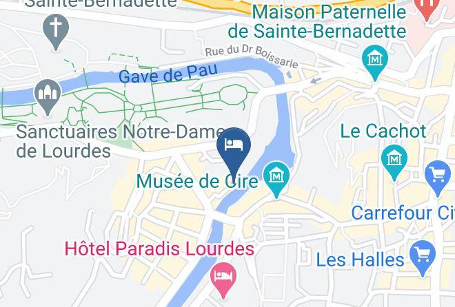 Hautes Pyrenees - Hotel La Solitude Maps