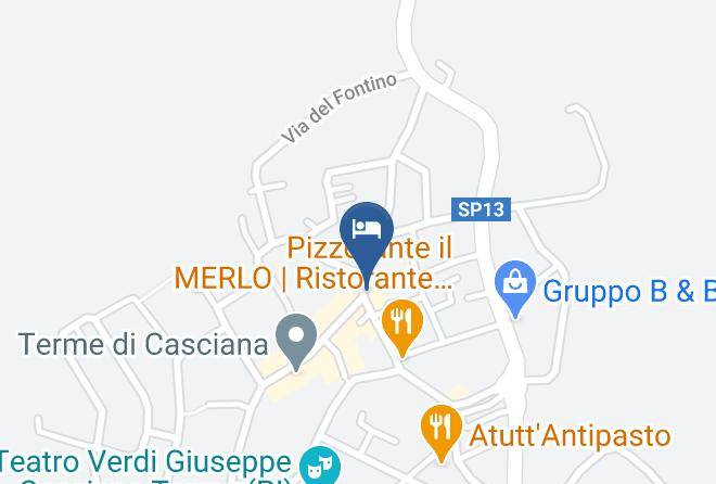 Pisa - Hotel La Speranza Maps