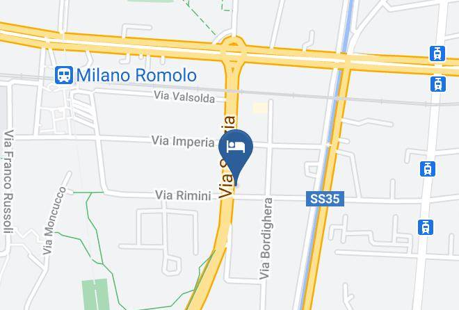 Milan - B&B Hotel Milano La Spezia Maps