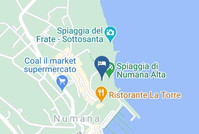 Hotel La Spiaggiola Map
