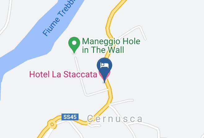 Piacenza - Hotel La Staccata Maps