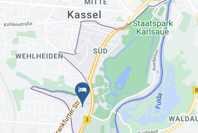 Kassel - Hotel La Strada Maps