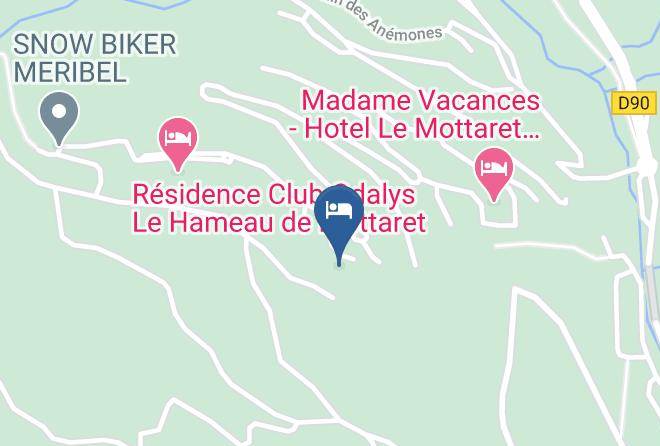 Savoie - Hotel La Tarentaise Maps