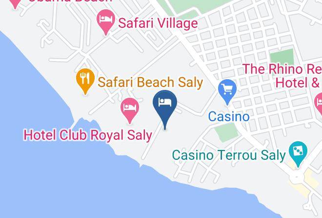 Mbour - Hotel La Teranga Maps