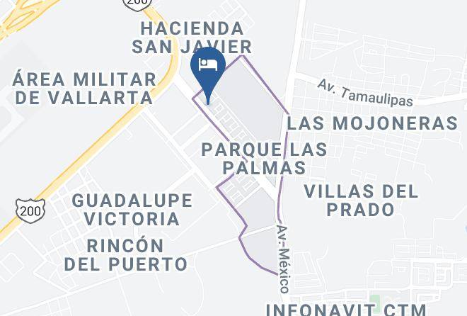 Puerto Vallarta - Hotel La Terminal Maps