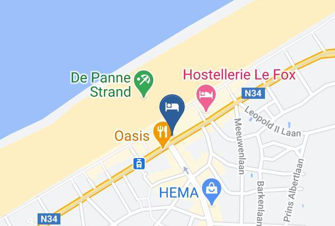 West Flanders - Hotel La Terrasse Maps