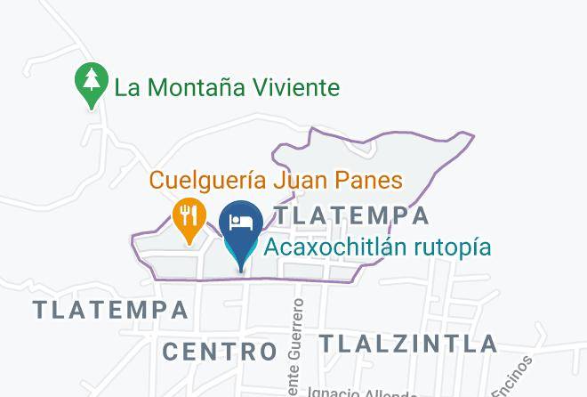 Acaxochitlan - Hotel La Terraza Maps