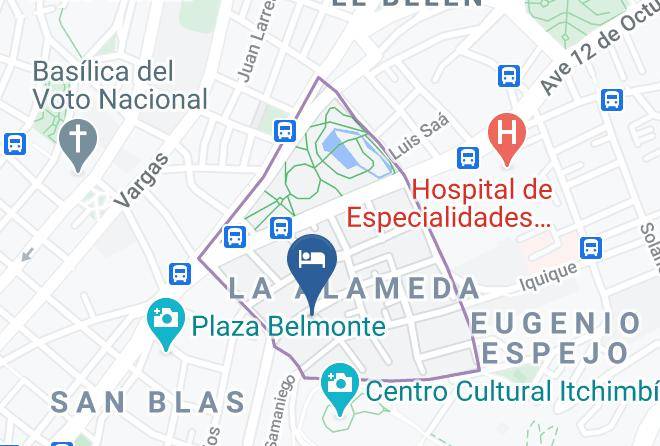 Distrito Metropolitano De Quito - Hotel La Terraza Maps