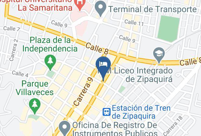 Hotel La Terraza Map