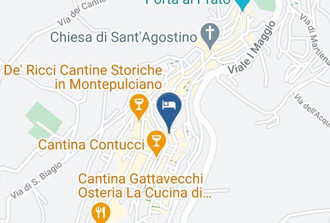Siena - Hotel La Terrazza Di Montepulciano Maps