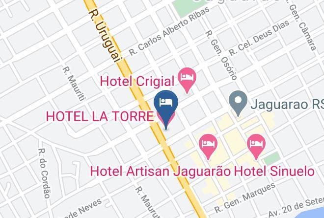 Jaguarao - Hotel La Torre Maps