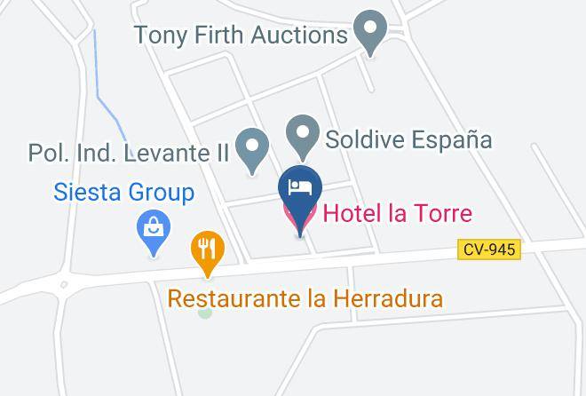 Alicante - Hotel La Torre Maps