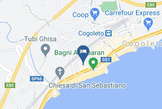 Genoa - Albergo La Torre Maps
