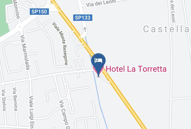 Milan - Hotel La Torretta Maps