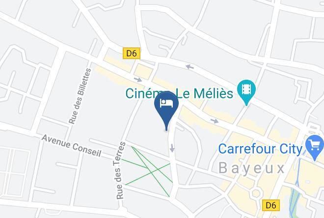 Calvados - Hotel La Tour Du Pin Maps