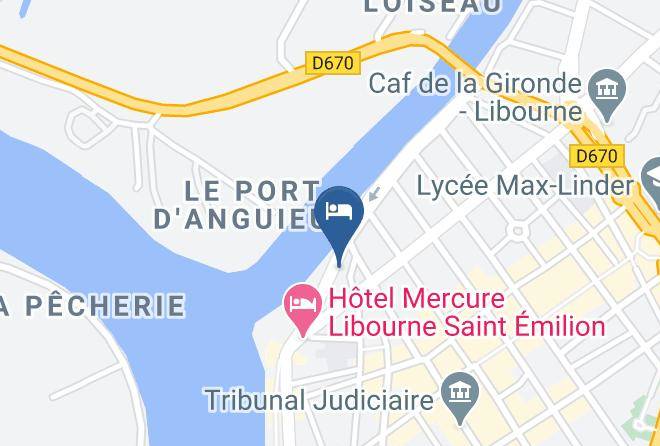 Gironde - Hotel La Tour Du Vieux Port Maps