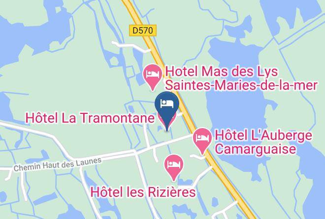 Bouches Du Rhone - Hotel La Tramontane Maps