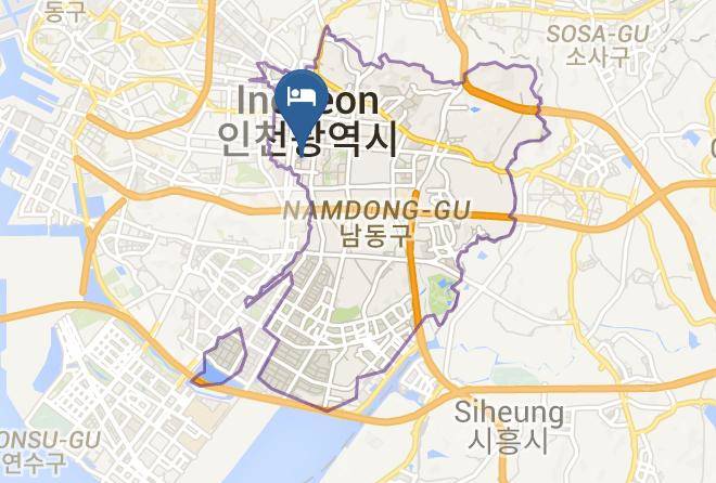 Namdonggu - Hotel La Tree Maps