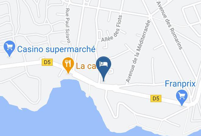 Bouches Du Rhone - Hotel La Tuiliere Maps